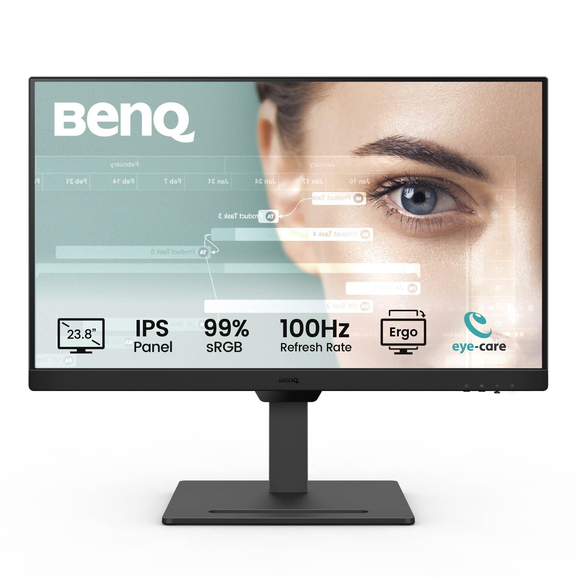 Monitor BENQ GW2490T 23.8" Full HD 100hz Negro