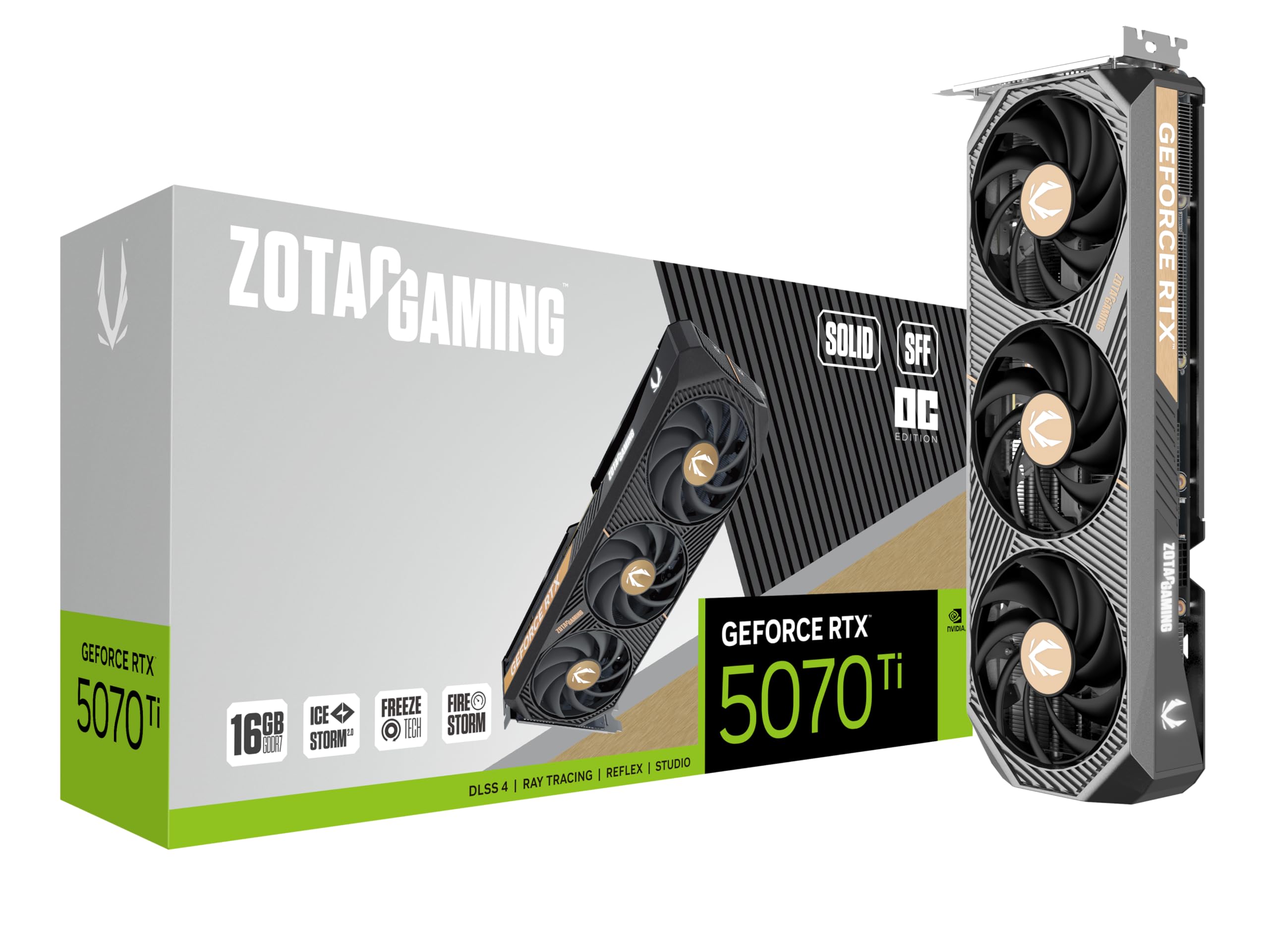 Tarjeta de Video Zotac Geforce Rtx 5070 Ti 16GB