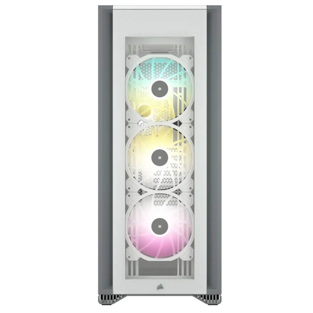 Gabinete Corsair iCUE 7000X RGB- ATX- Incluye 4 Ventiladores- Blanco