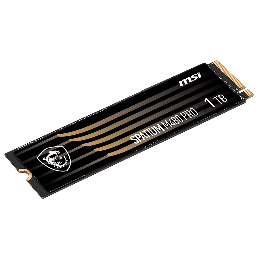 Unidad De Estado Sólido M.2 MSI Spatium M480 PRO 1TB PCIe 4.0