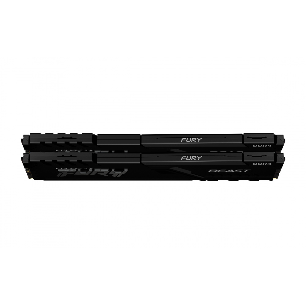Kit Memoria RAM Kingston Fury Beast Black DDR4-3200MHz-16GB-2x8GB