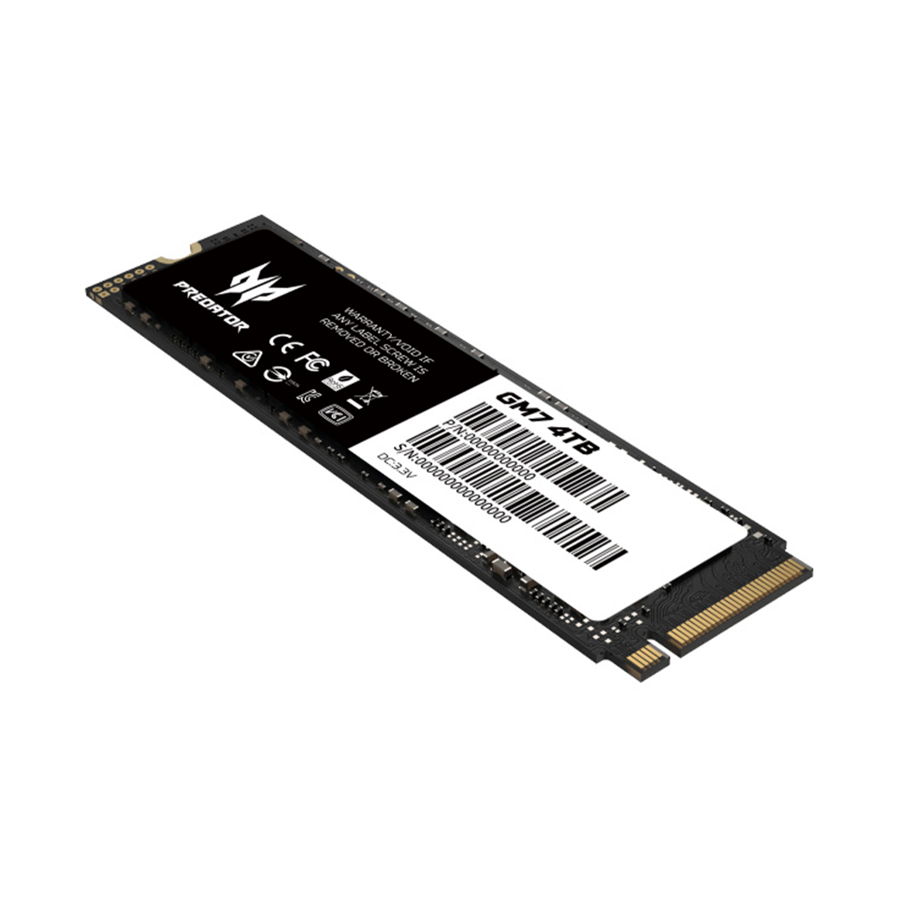 Unidad De Estado Sólido M.2 Predator GM7 4TB Pcie 4.0