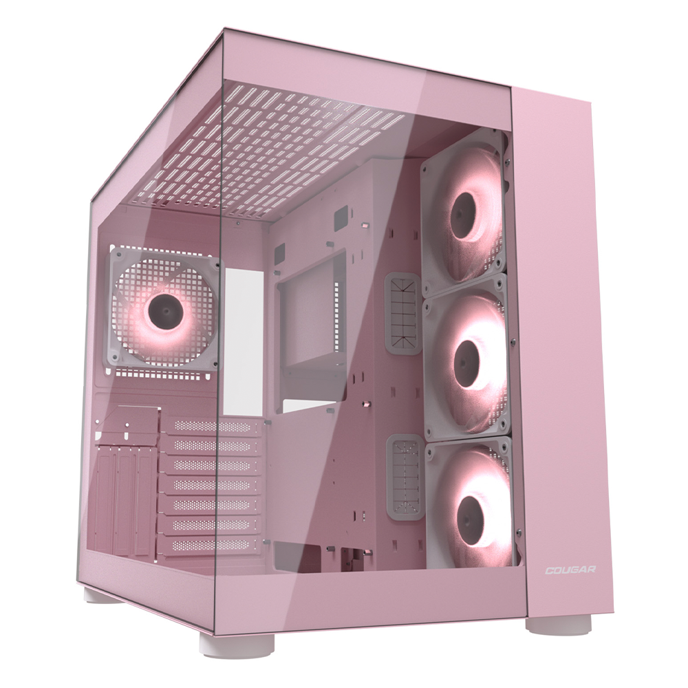 Gabinete Cougar FV150 Rosa RGB | ATX