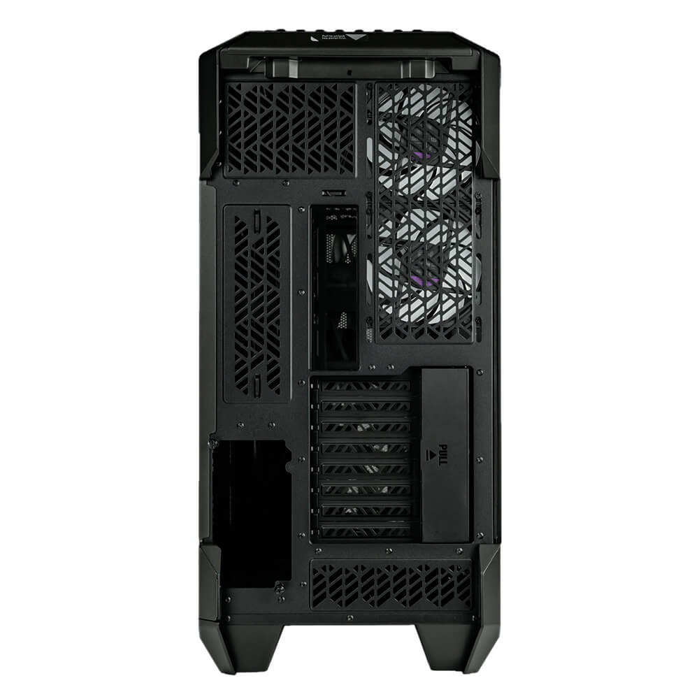 Gabinete Cooler Master HAF700 Titanium ARGB E-ATX Incluye 5 Ventiladores Negro