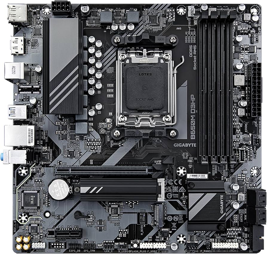 Tarjeta Madre Gigabyte B650M D3HP Socket AM5