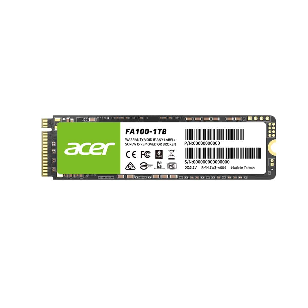 Unidad SSD M.2 Acer 1TB FA100