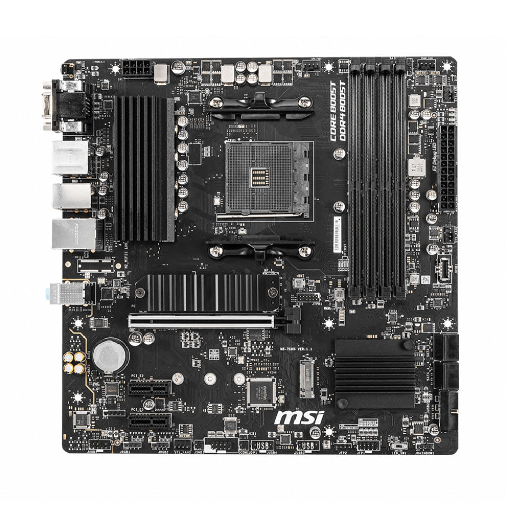 Tarjeta Madre MSI B550M PRO-VDH WIFI - AM4 - Micro ATX - Compatible con DDR4