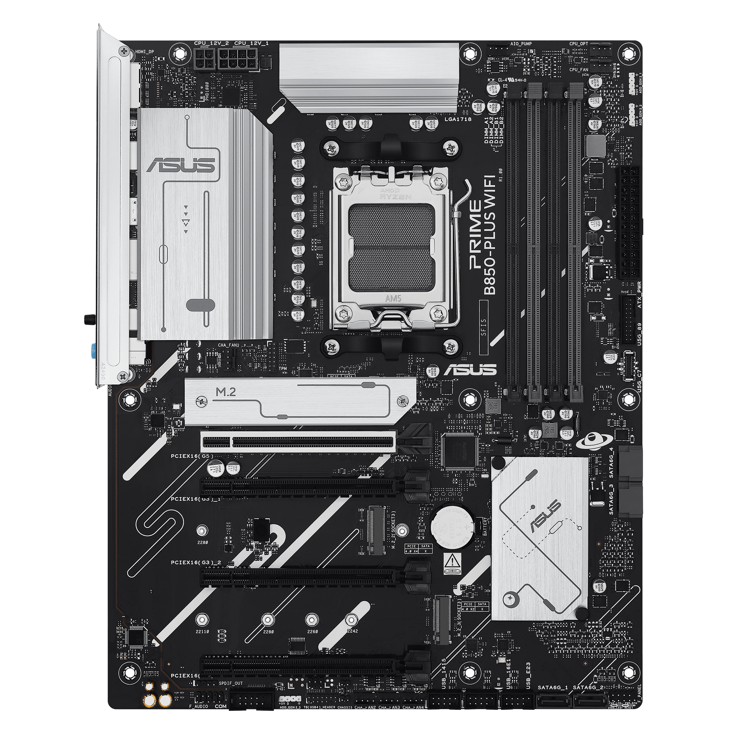 Tarjeta Madre ASUS PRIME B850-PLUS WIFI Socket AM5 | Compatible con DDR5