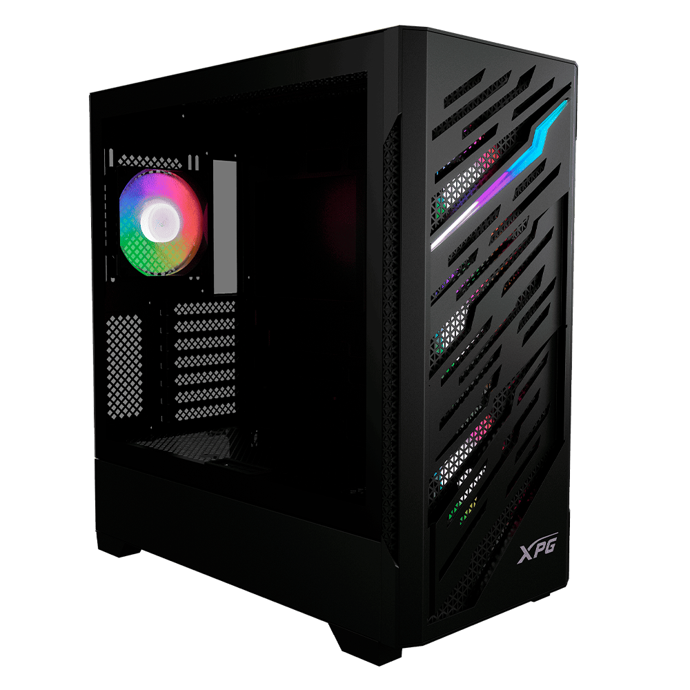 Gabinete ADATA XPG Starker Air BTF Mediatorre ATX 4 Ventiladores ARGB