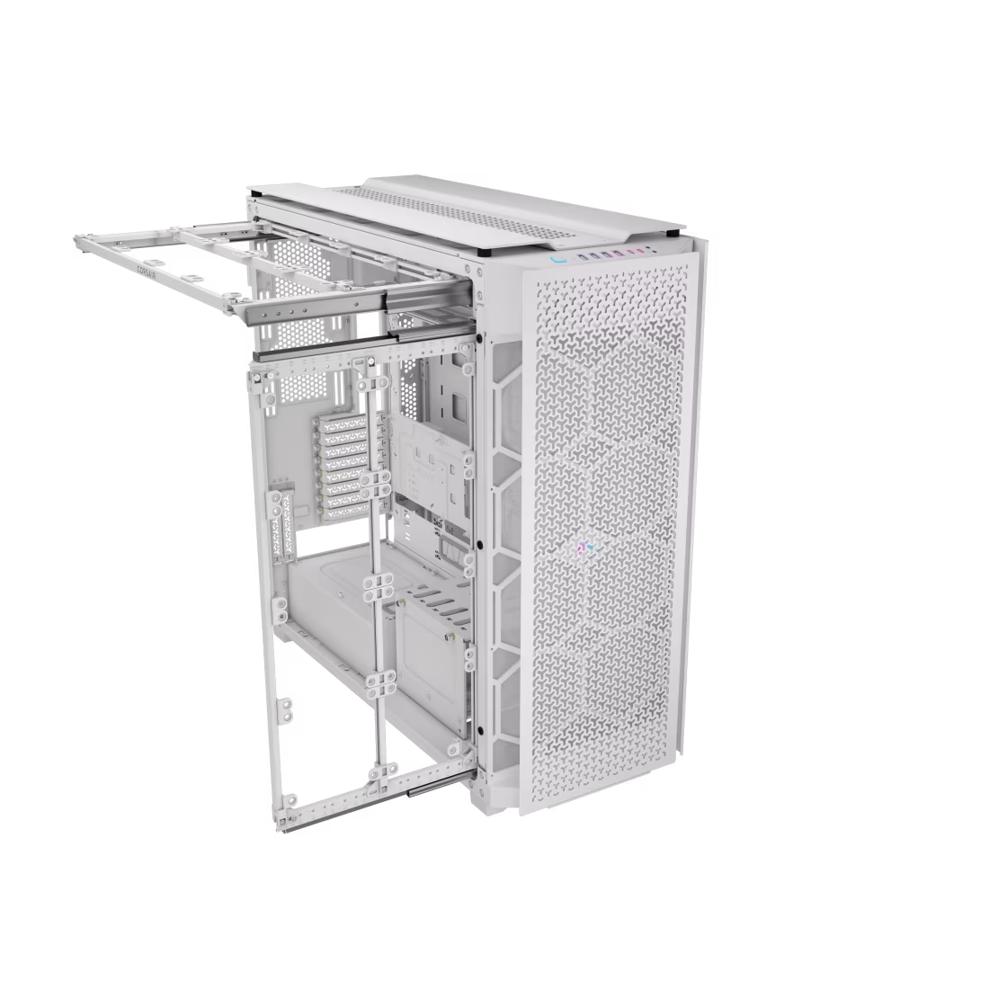 Gabinete Corsair 9000D RGB Airflow - ATX - Blanco