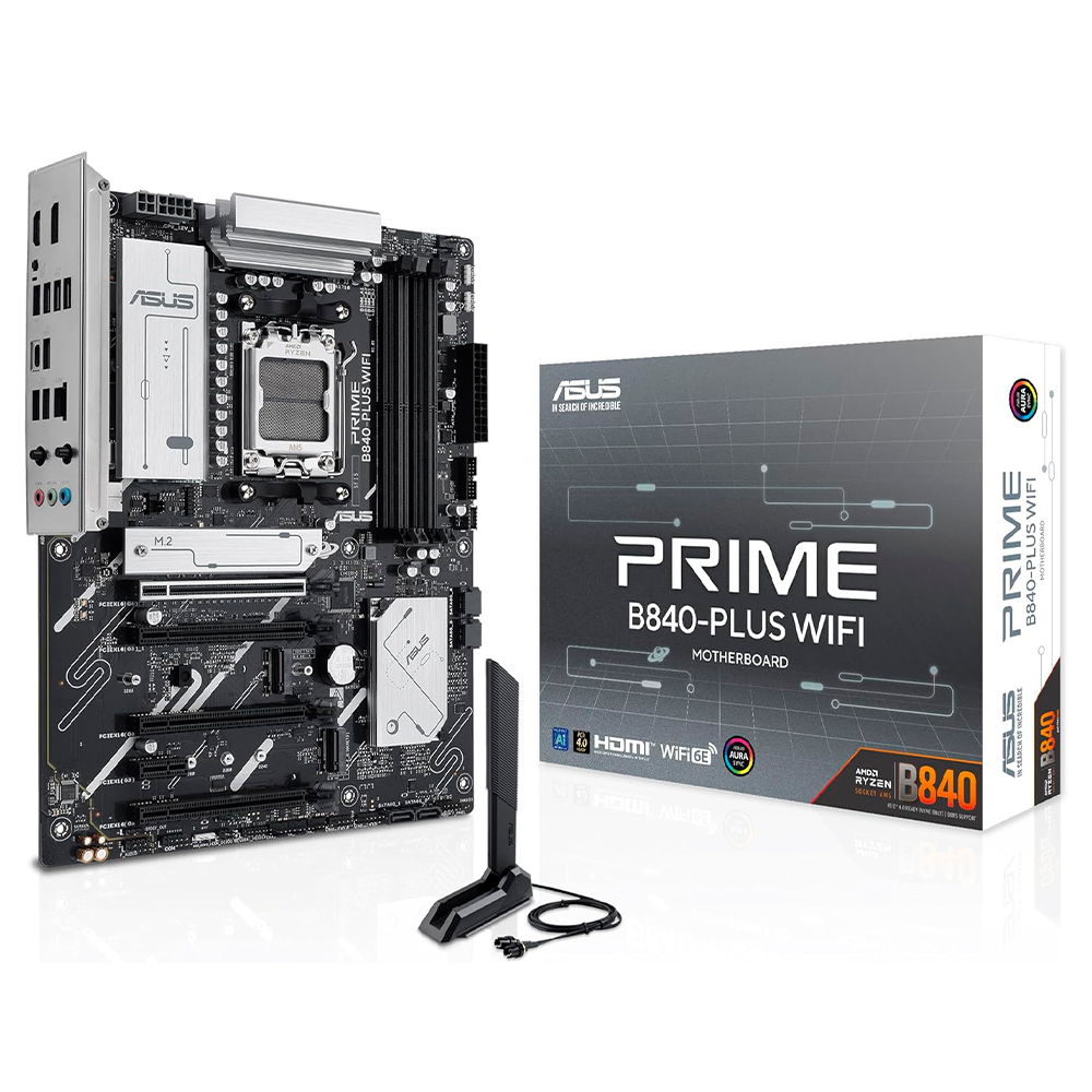 Placa Base ASUS PRIME B840-PLUS WIFI - AM5 - ATX - Compatible con DDR5