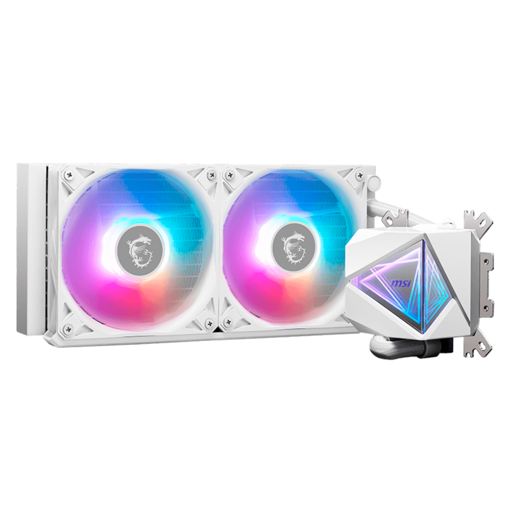 Sistema de Enfriamiento Liquido MSI MAG Coreliquid L240 White ARGB 240mm