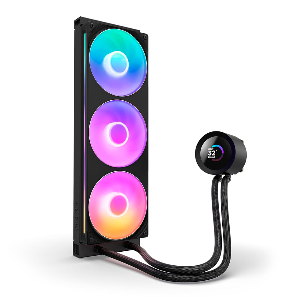Enfriamiento Liquido NZXT Kraken Plus 360 RGB Para CPU - 360mm - Negro