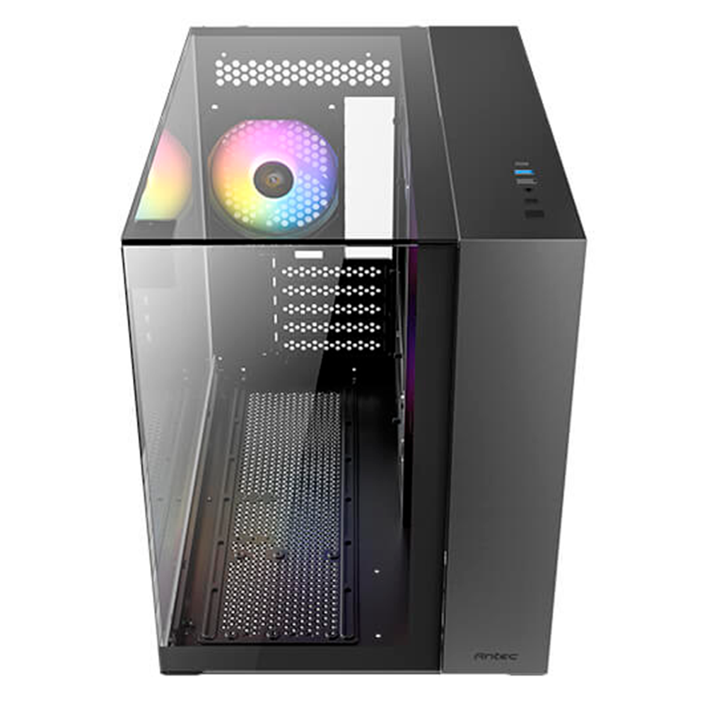 Gabinete Antec CX600M TRIO ARGB - Micro ATX - Negro
