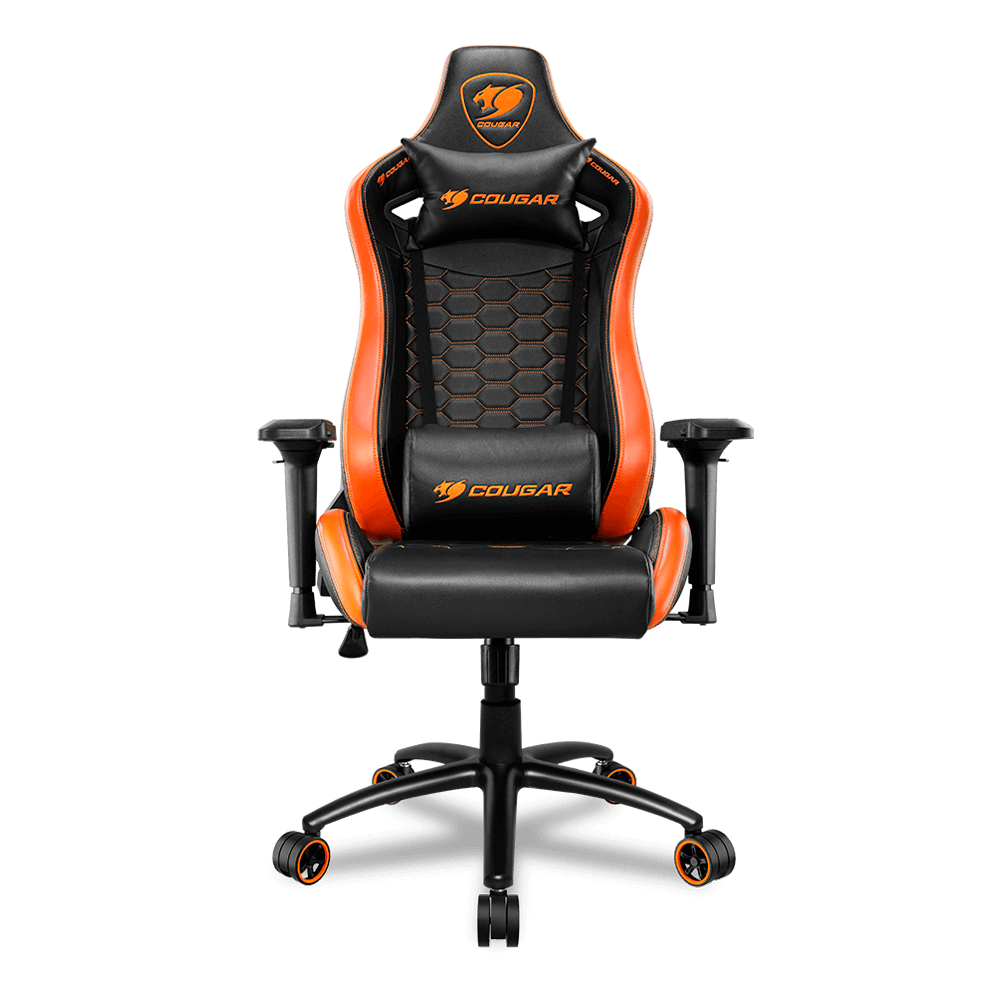 Silla Gamer Cougar Outrider S | Negro/Naranja