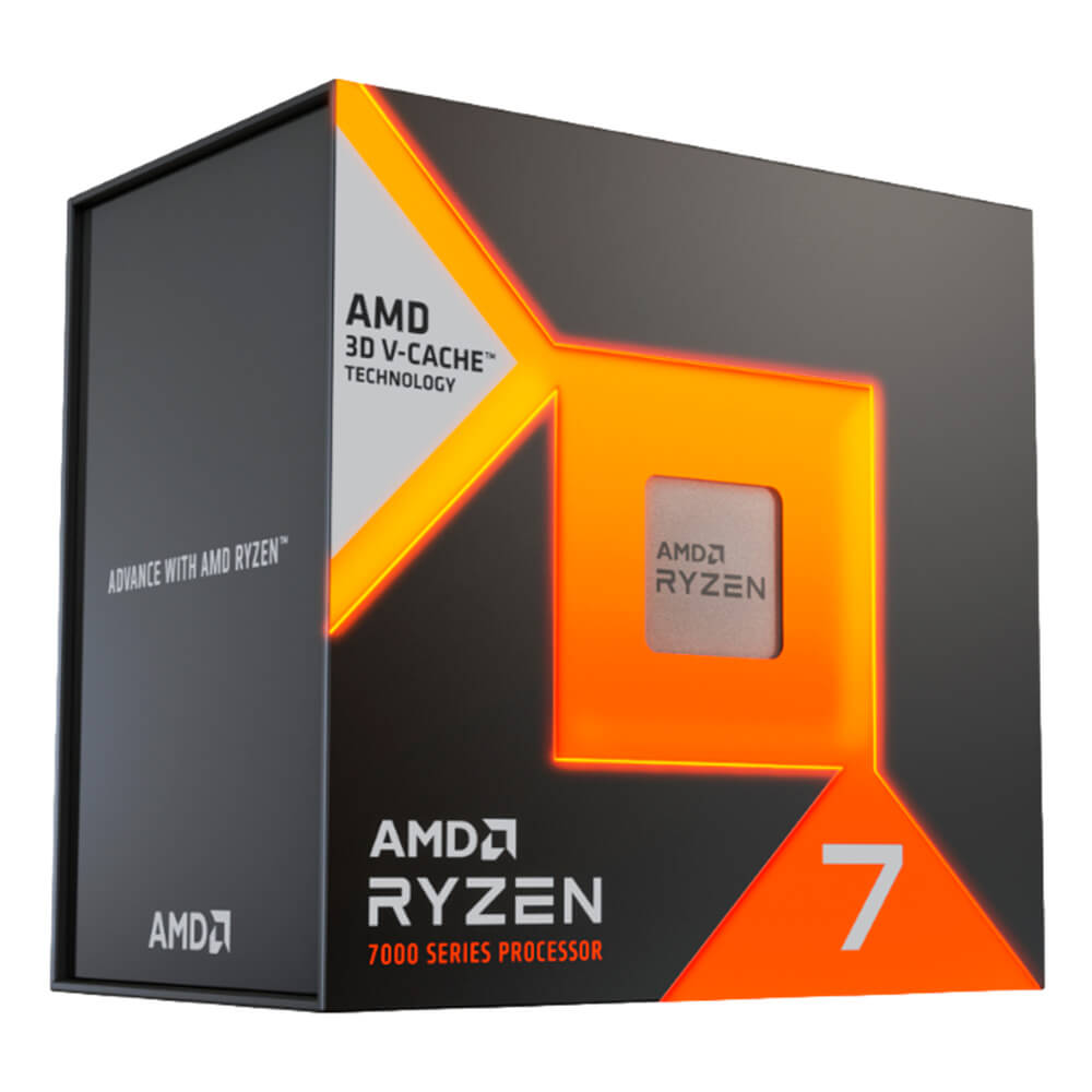 Procesador AMD RYZEN 7 7800X3D con AMD Radeon Graphics- S-AM5- 5.00GHz- 8 Nucleos- No Incluye Disipador