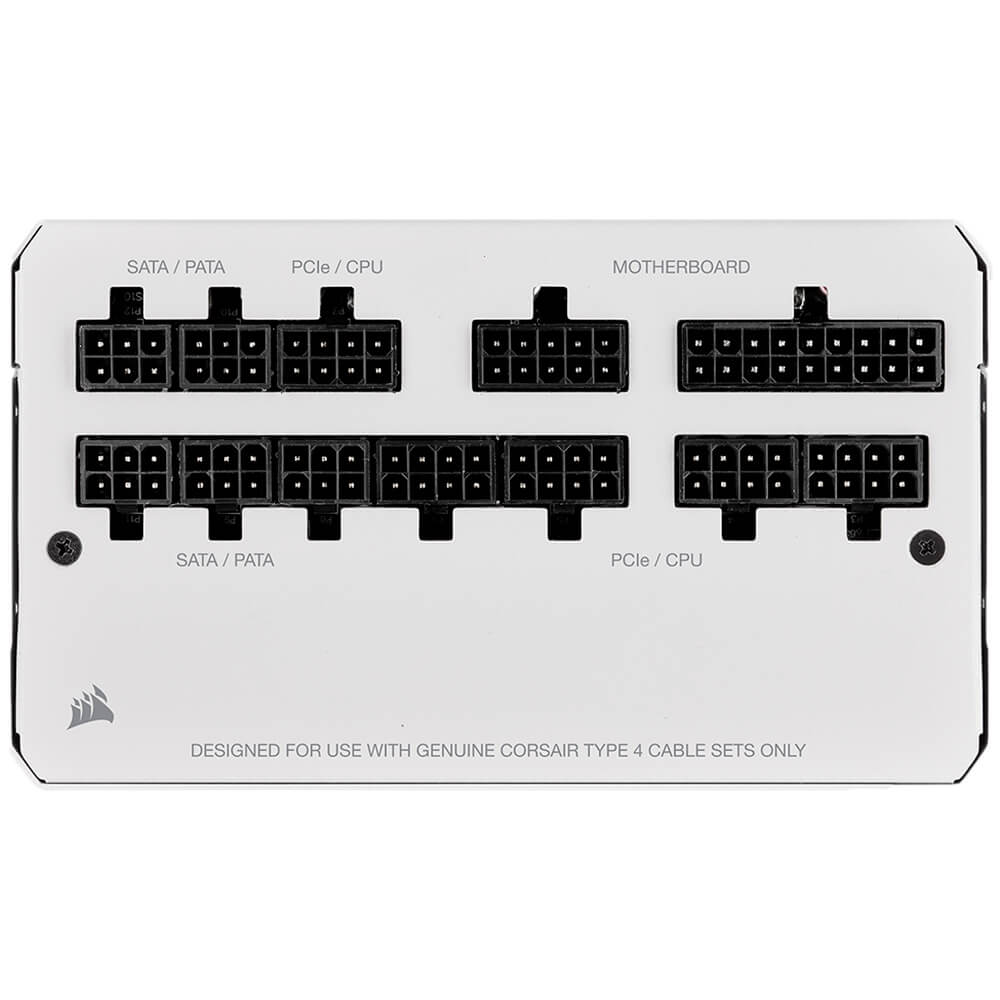 Fuente De Poder Corsair RM750 White 80 PLUS Gold