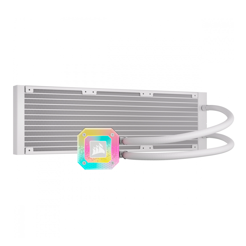 Enfriamiento Liquido Corsair iCUE H150i Elite Capellix XT 360mm - Blanco
