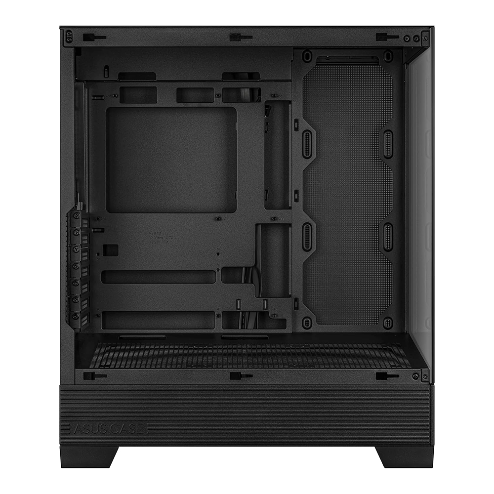 Gabinete Asus A31 TG, ATX, Cristal Templado, Negro.