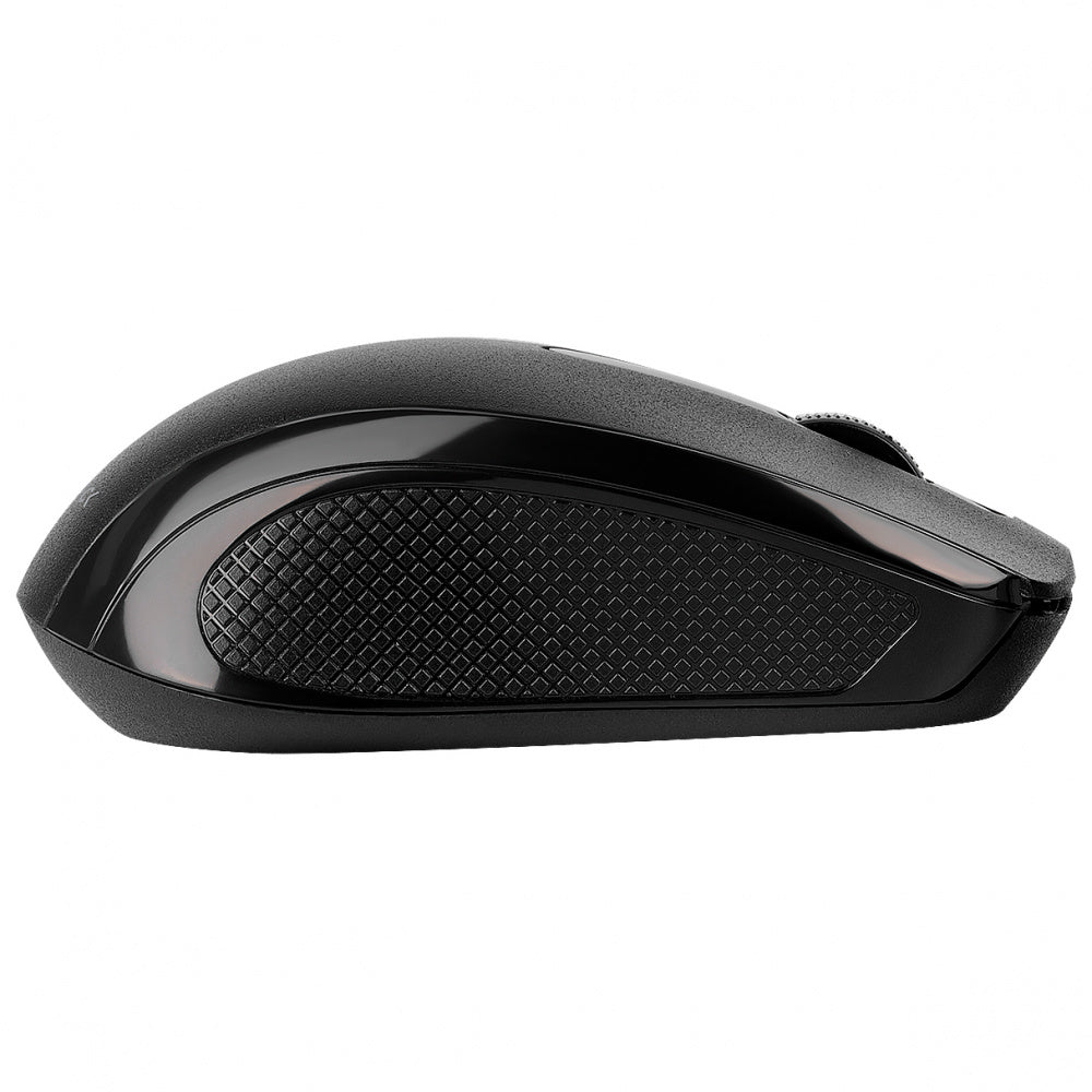 Mouse Acteck Óptico Optimize MI240, Inalámbrico, USB, 1200DPI, Negro