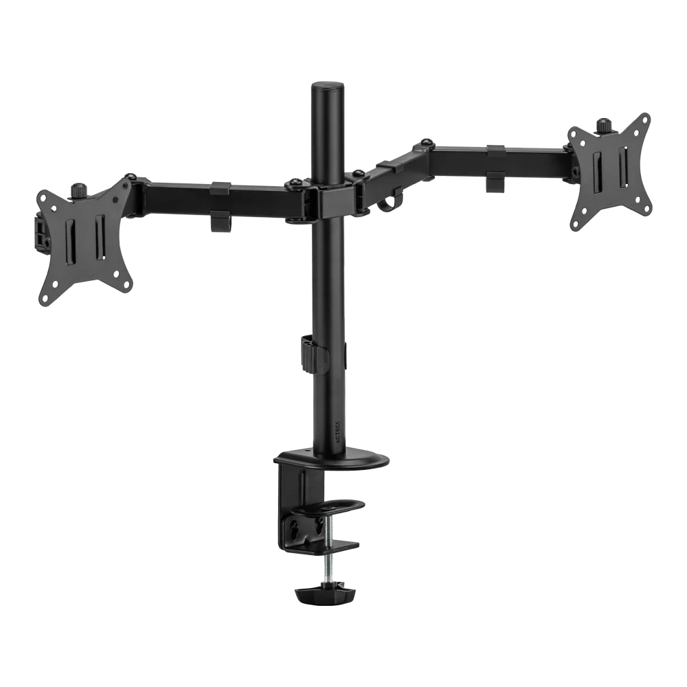 Soporte para Monitor Acteck Enforce Zone SM490 | 2 Monitores, 17"-32" Negro