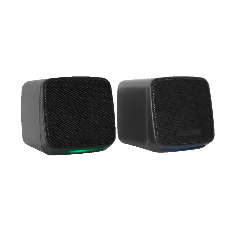 Bocinas Acteck Elant Cube AS430 Inalámbricas | Negro