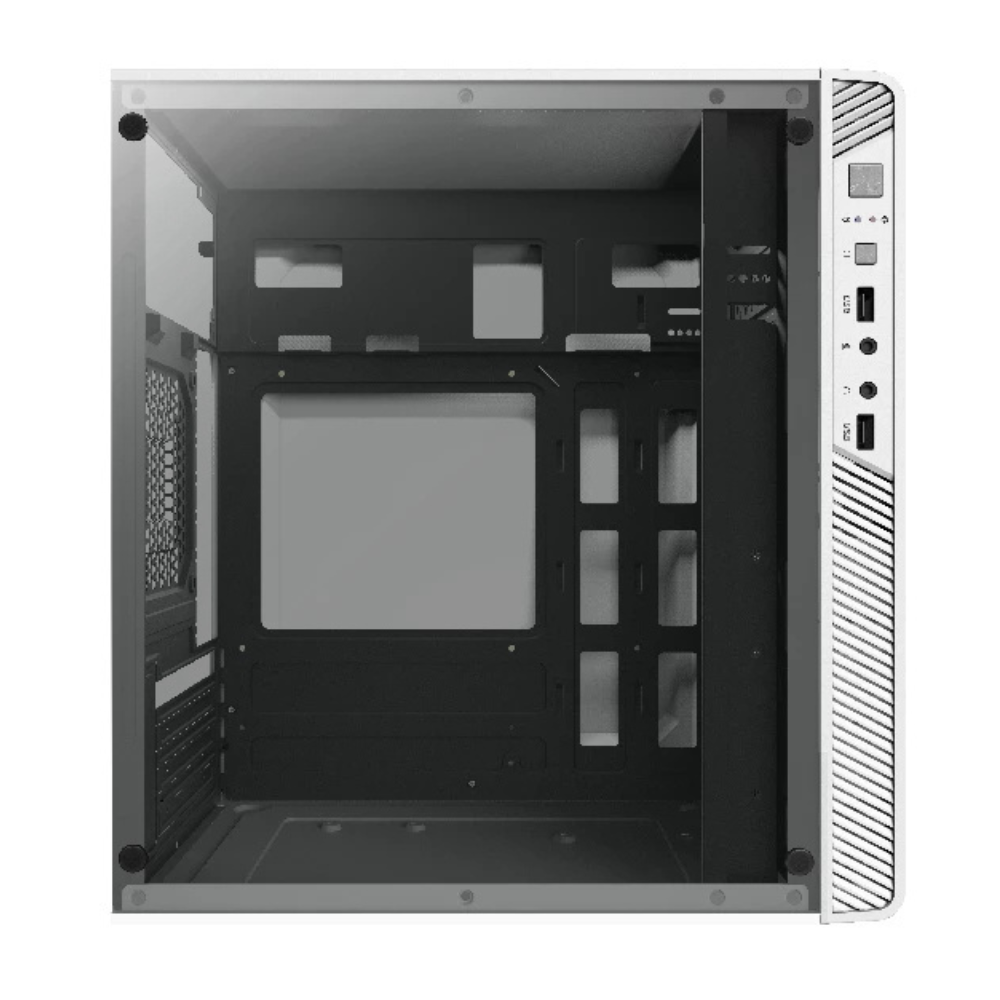 Gabinete Acteck Minitorre Performance II GI215W, Micro ATX, Incluye Fuente de poder 500W, Blanco.