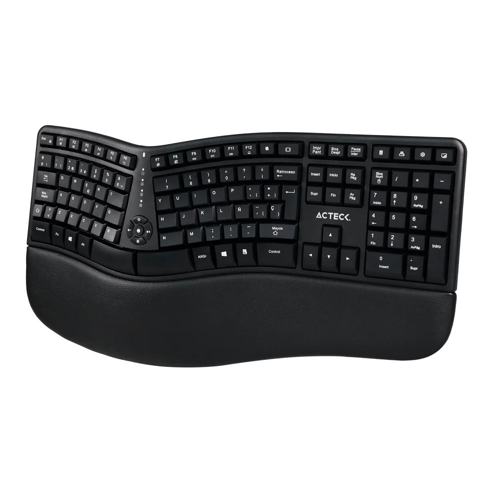 Kit de Teclado y Mouse Acteck Creator Virtuos Fitt MK770, Inalámbrico, RF Inalámbrico, Negro (Español)