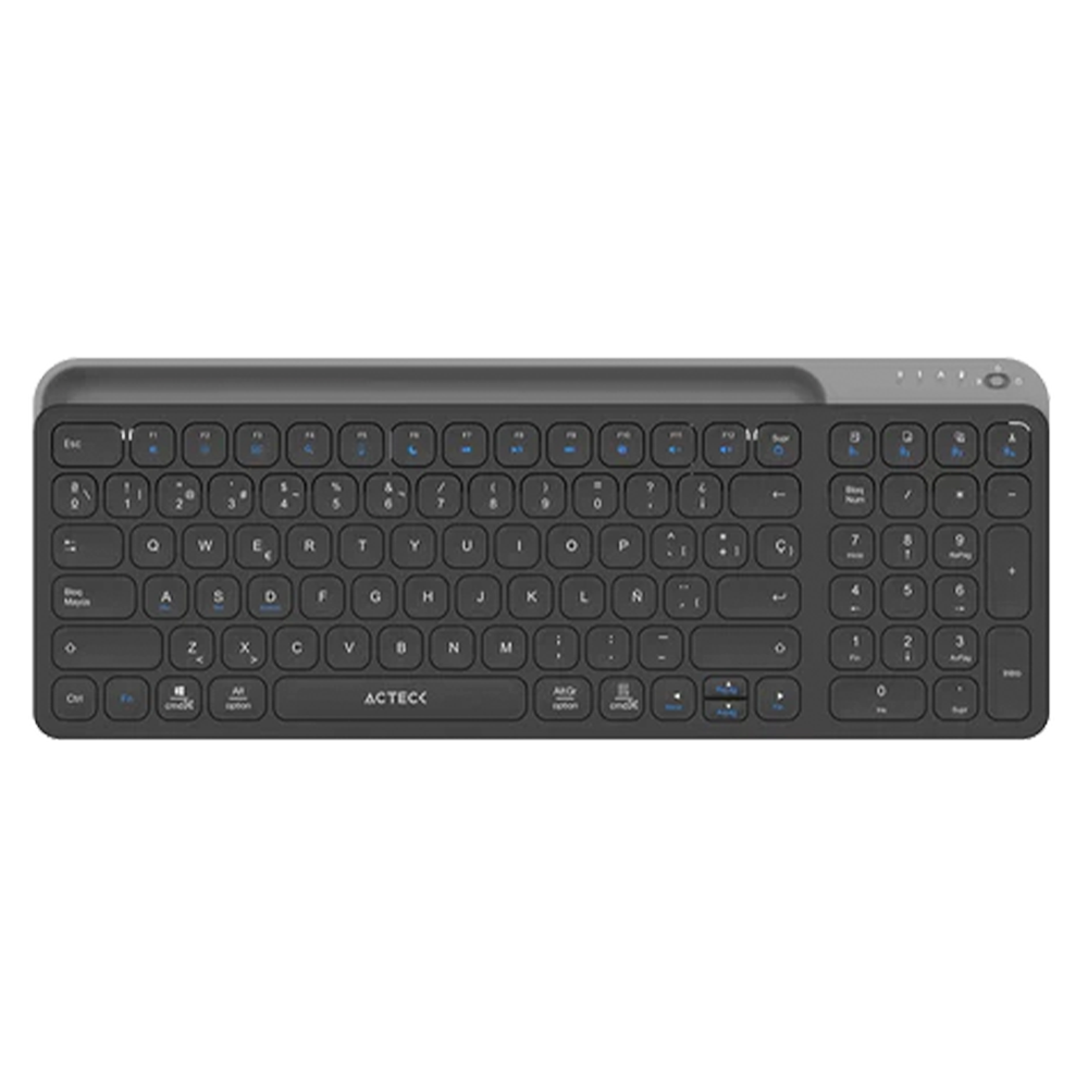 Teclado Acteck Inspire Trek Ti747, Inalambrico, Negro