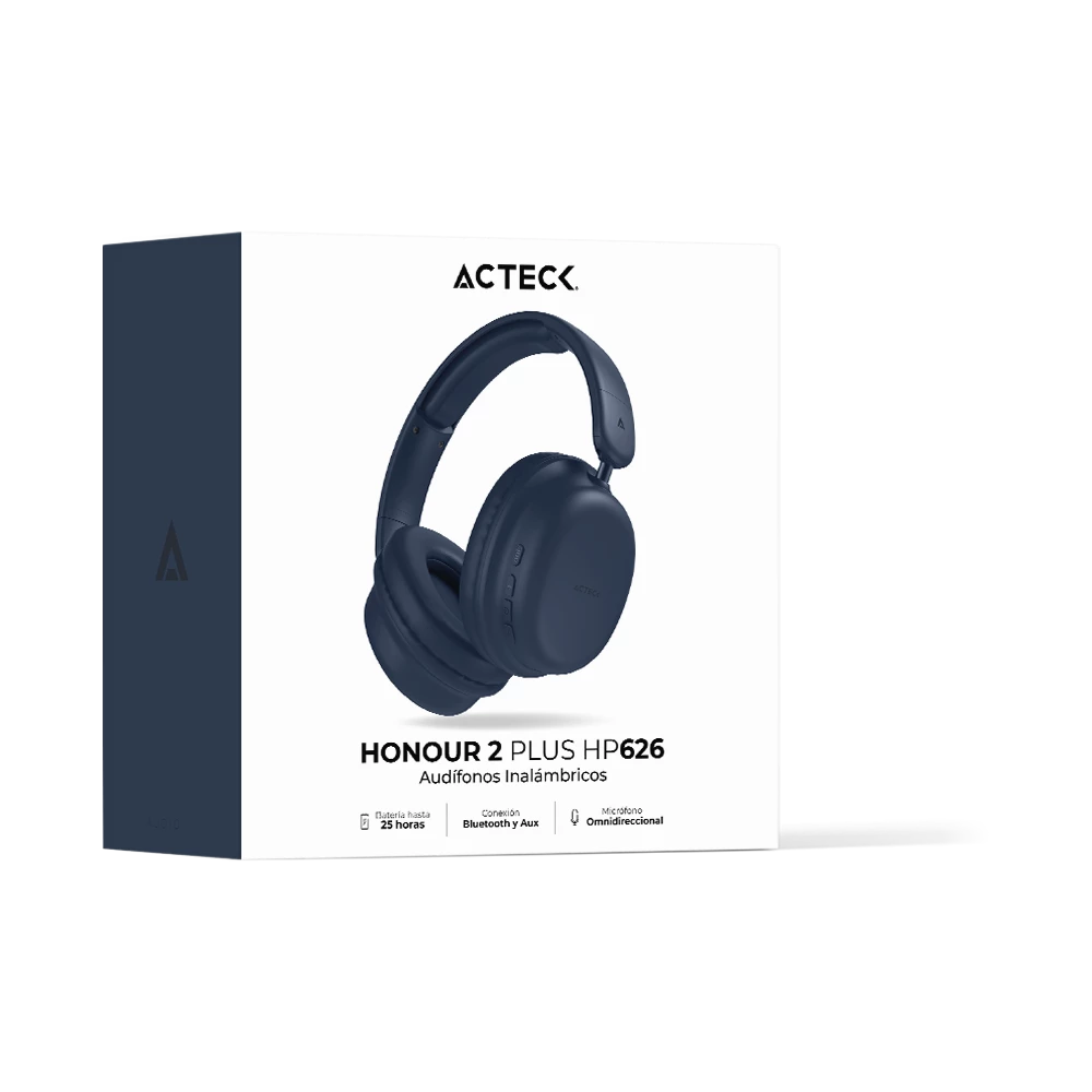 Audífonos Acteck Honour 2Plus HP626 | Inalámbrico