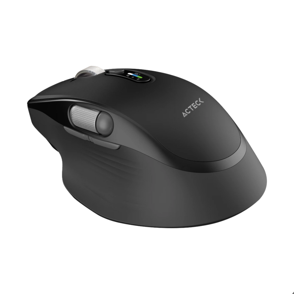 Mouse Acteck Vistuos pro Ultra MI777, Inalámbrico, 4.800DPI, Negro