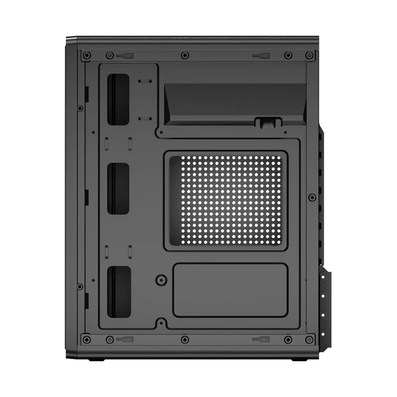 Gabinete Acteck Minitorre Apex Gi205F Metalico Negro | Incluye Fuente de 500W