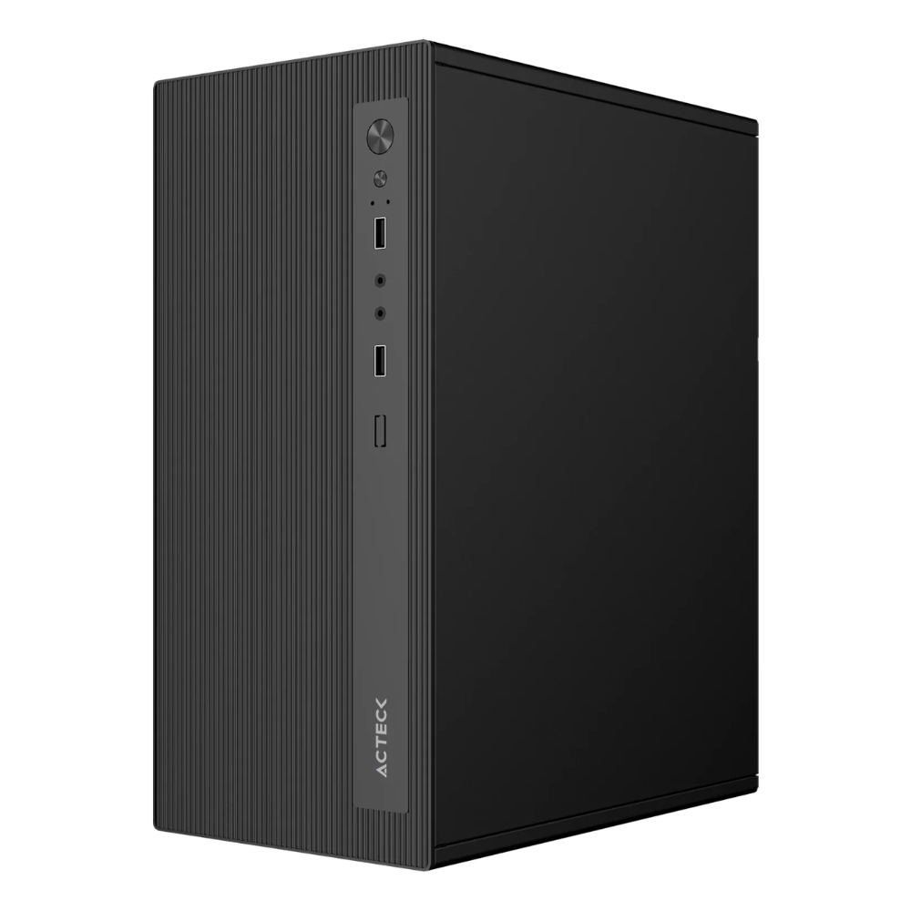 Gabinete Acteck Mini III GI215M, Micro-ATX/Mini-ITX, Incluye Fuente de poder 500W, Negro