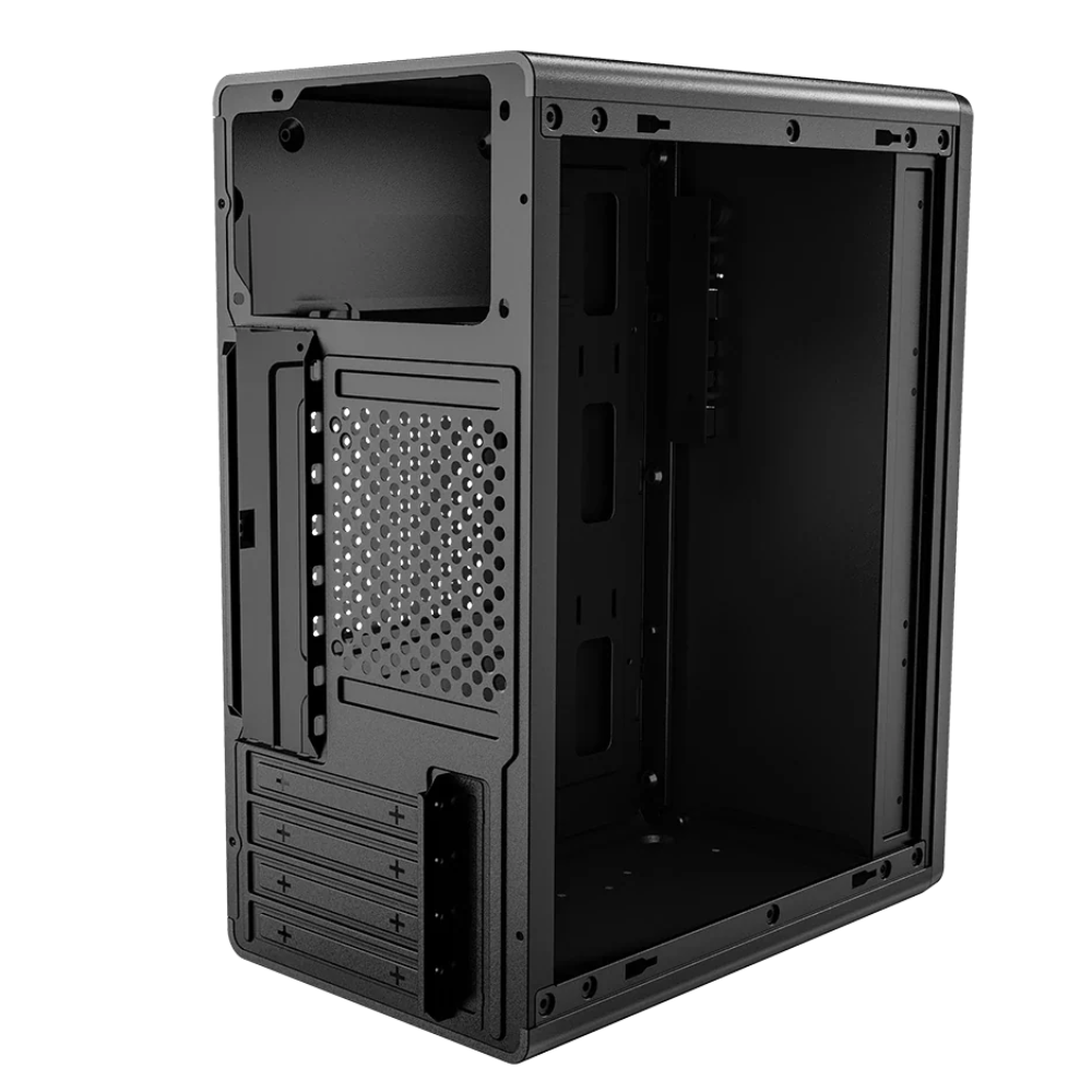 Gabinete Acteck MINI III GI210M, Micro-ATX/Mini-ITX, USB 2.0, Incluye Fuente de poder 500W, Negro