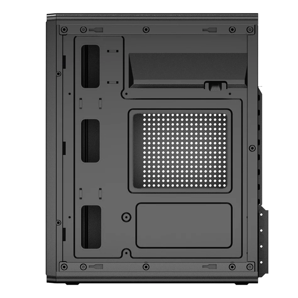 Gabinete Acteck MINI III GI210M, Micro-ATX/Mini-ITX, USB 2.0, Incluye Fuente de poder 500W, Negro