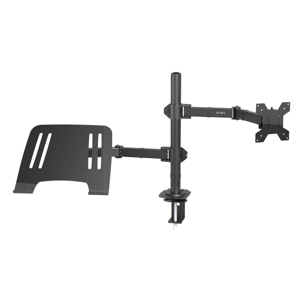 Acteck Soporte de Escritorio para 2 Monitores 17" - 32", hasta 8kg