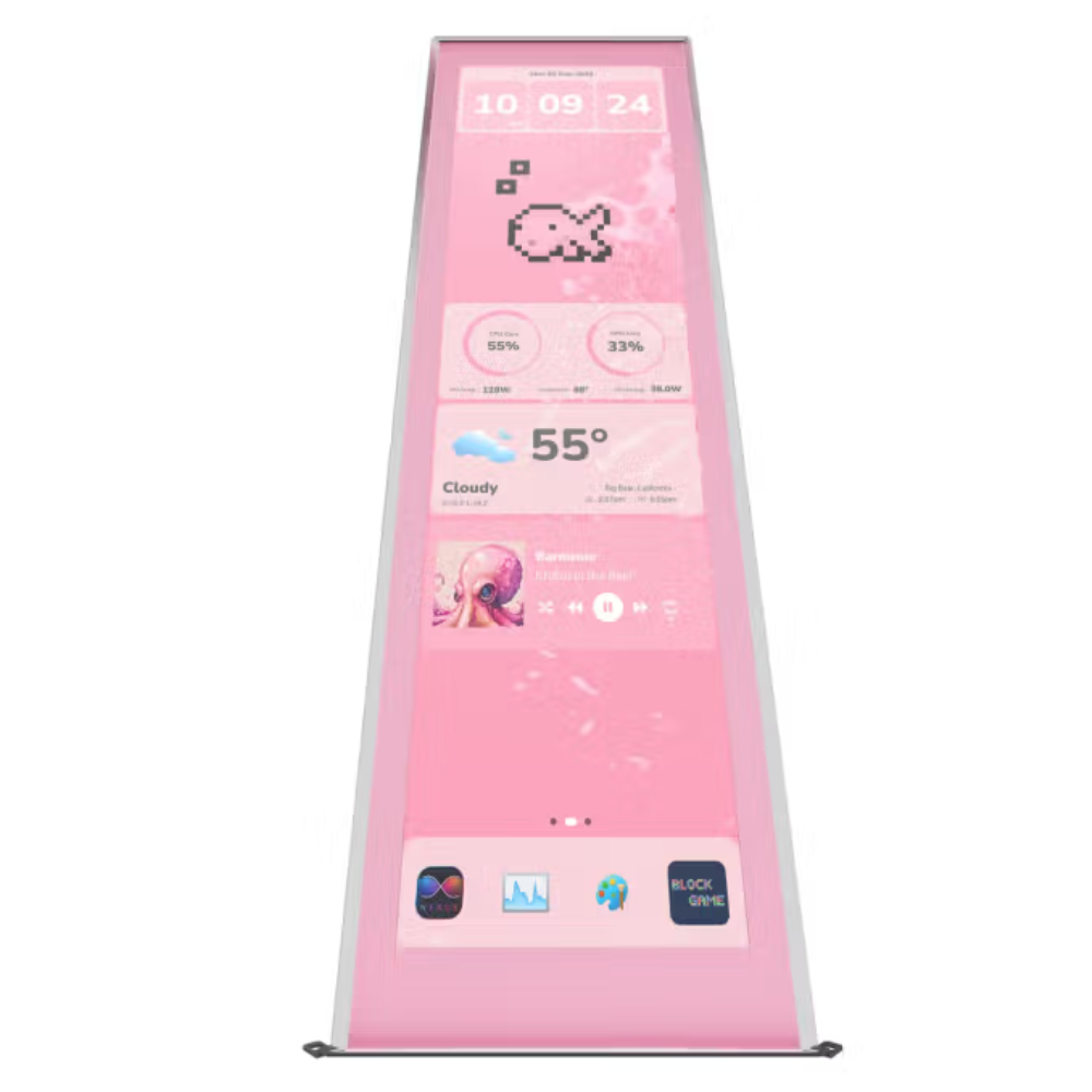 Pantalla Tactil LCD Hyte Y70 Touch Infinity Display Upgrade, Rosa