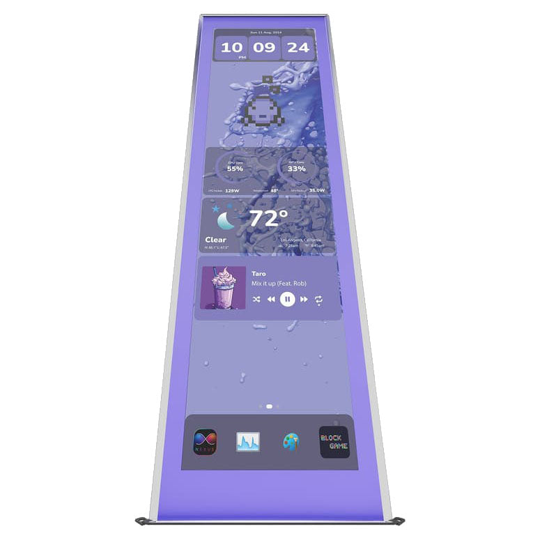 Pantalla Táctil LCD Hyte Y70 Touch Infinity Display Upgrade, Lila