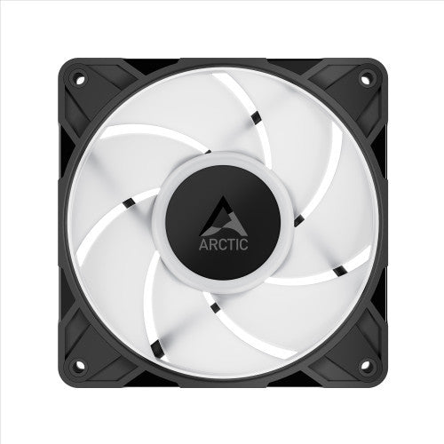 Kit de 3 ventiladores Arctic P12 Pro A-RGB, Negro.