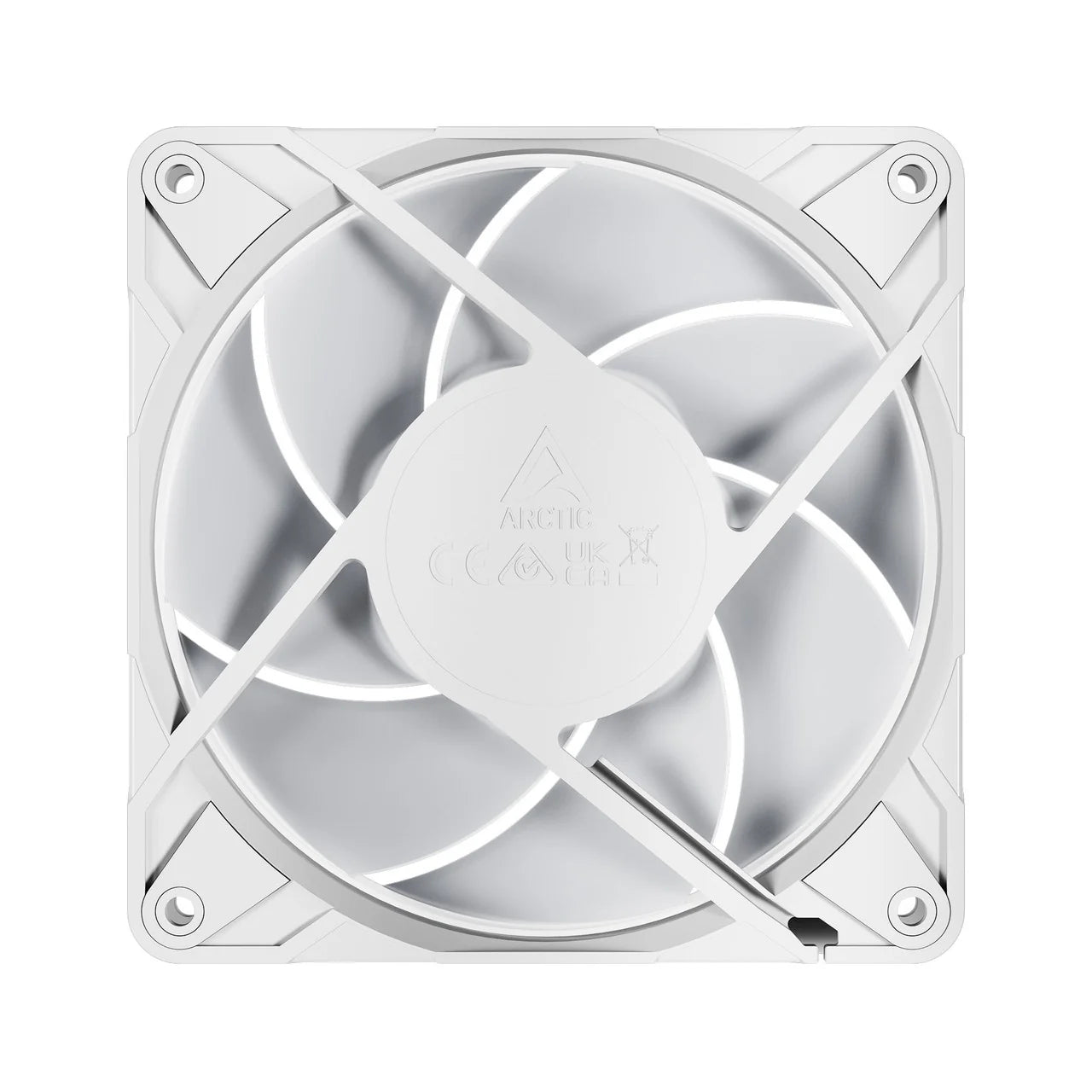 Kit de 3 ventiladores Arctic P12 Pro A-Rgb, Blanco.