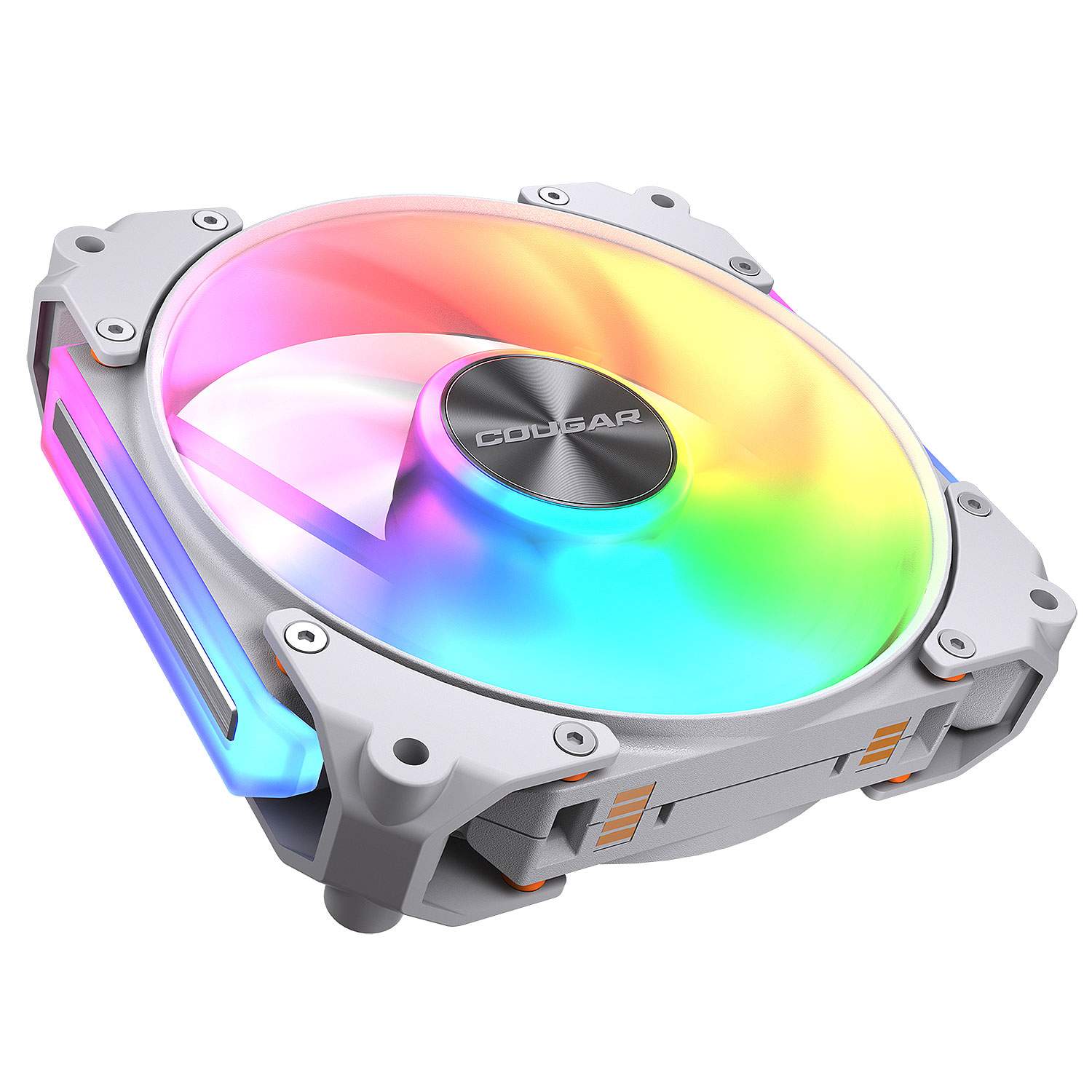 Kit De Ventiladores Cougar Apolar 120 ARGB - Blanco