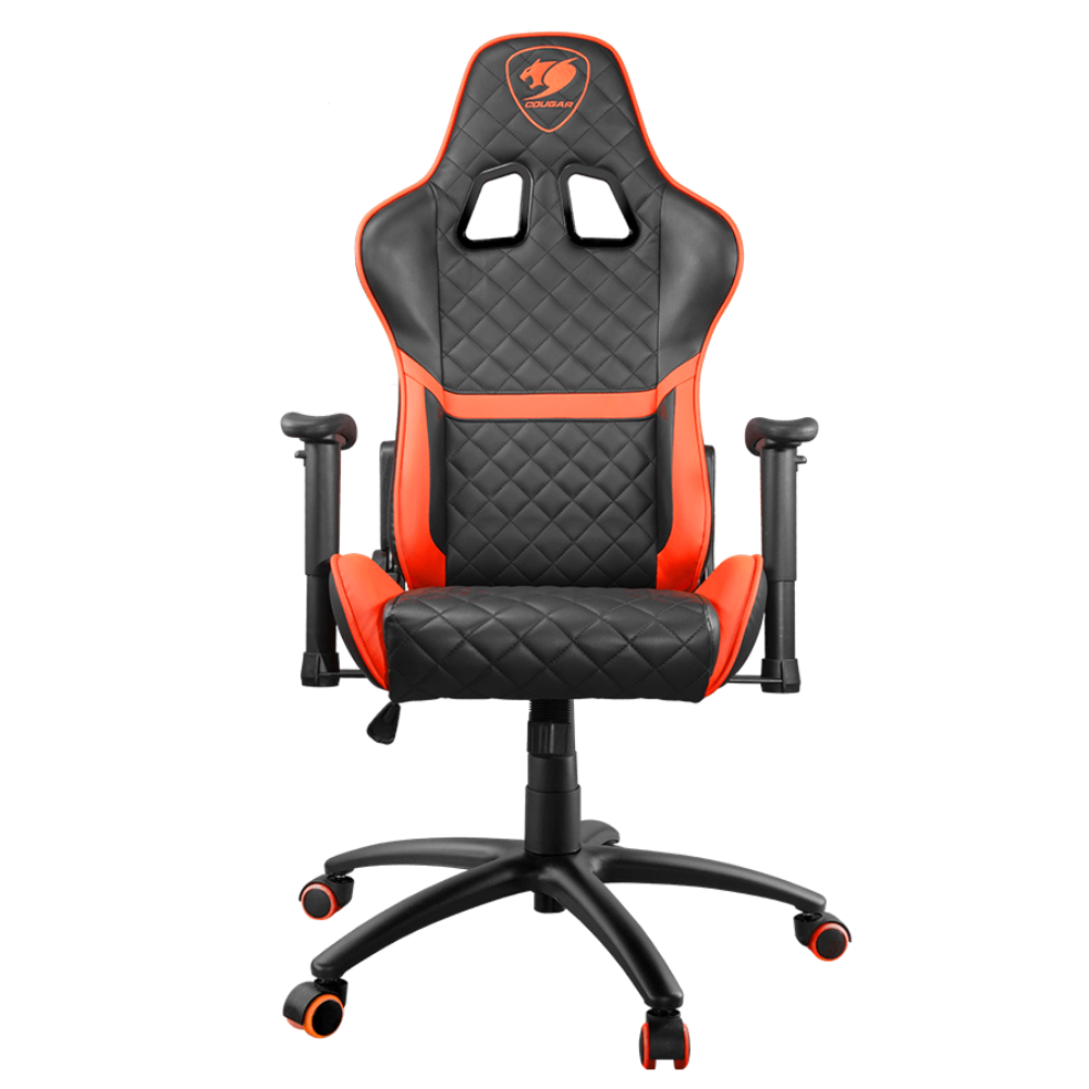 Silla Cougar Gamer Armor One, Ergonomica, Black/Orange.