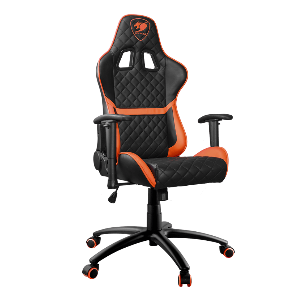 Silla Cougar Gamer Armor One, Ergonomica, Black/Orange.