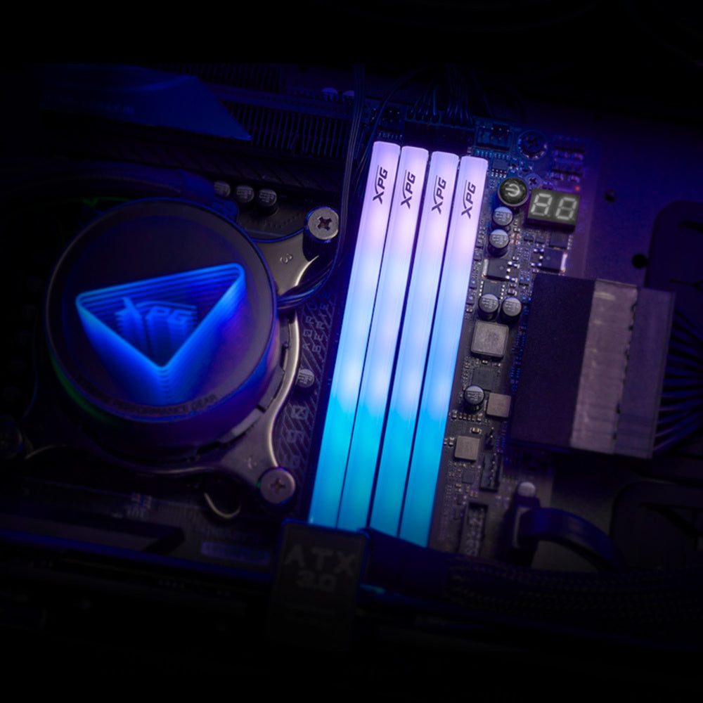 Memoria RAM XPG Lancer Blade, 8GB, DDR5, RGB, 5600mts, Negro.