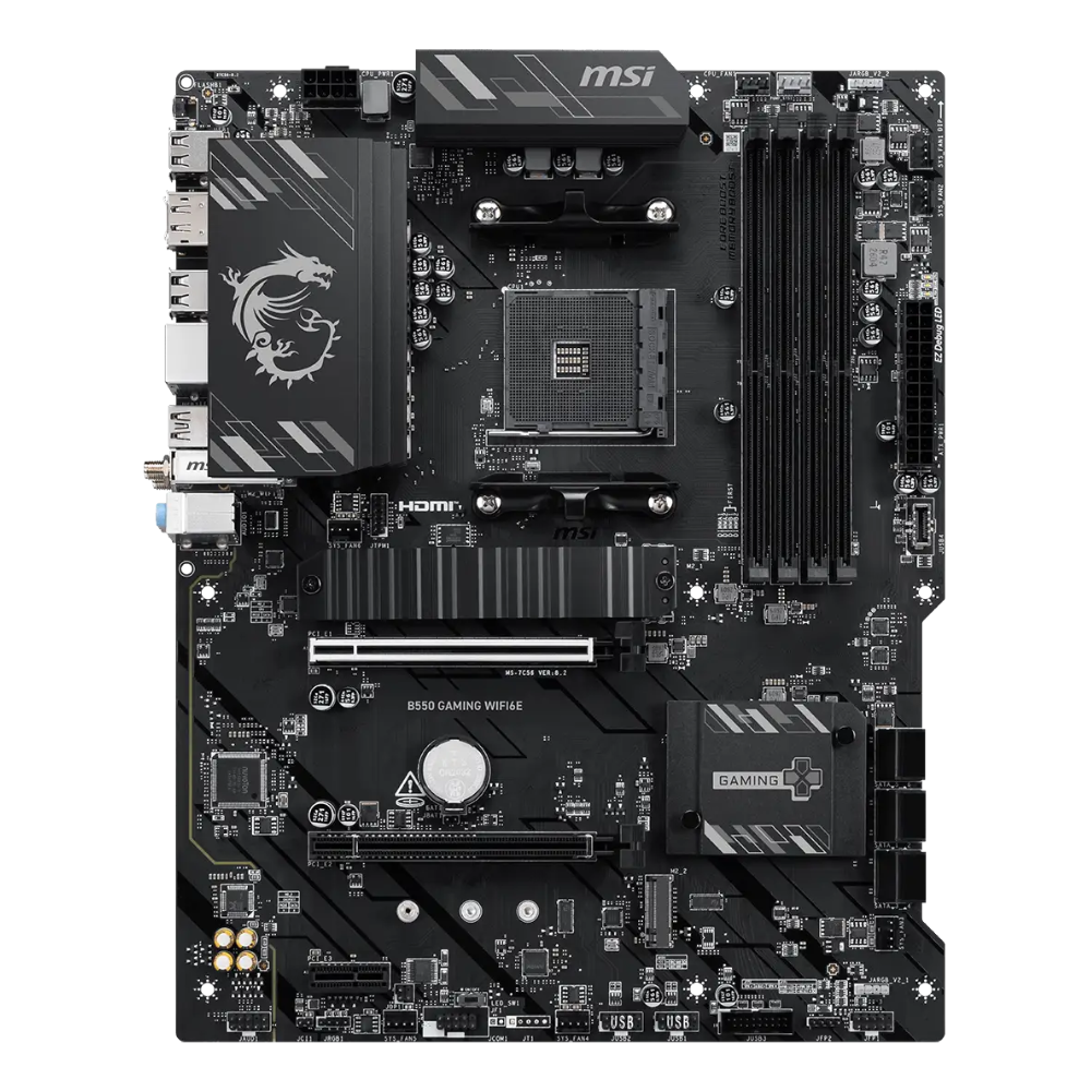 Tarjeta Madre MSI B550 Gaming Wifi6e, Socket AM4.