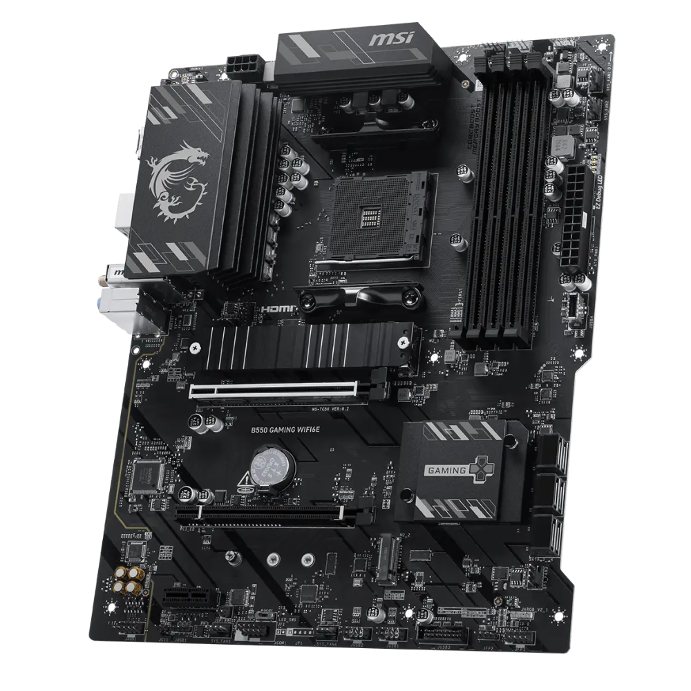 Tarjeta Madre MSI B550 Gaming Wifi6e, Socket AM4.