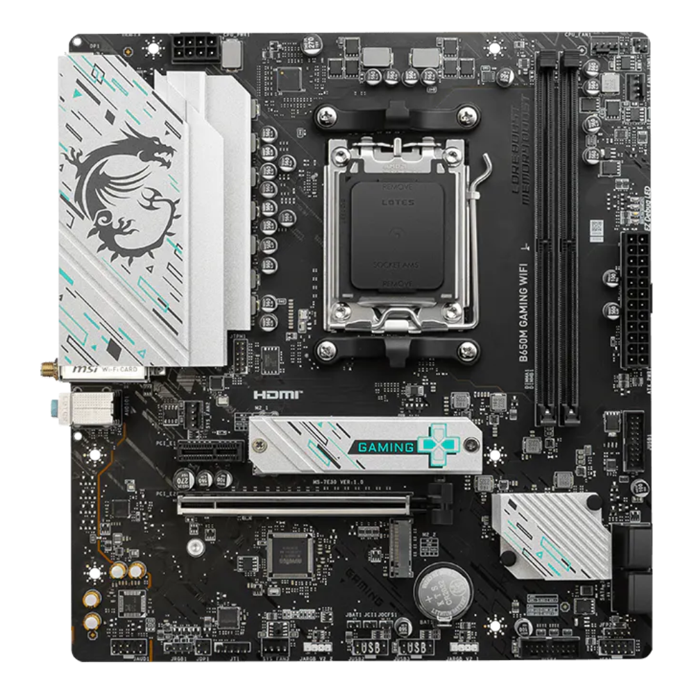 Tarjeta Madre MSI B650M Gaming WiFi Socket AM5