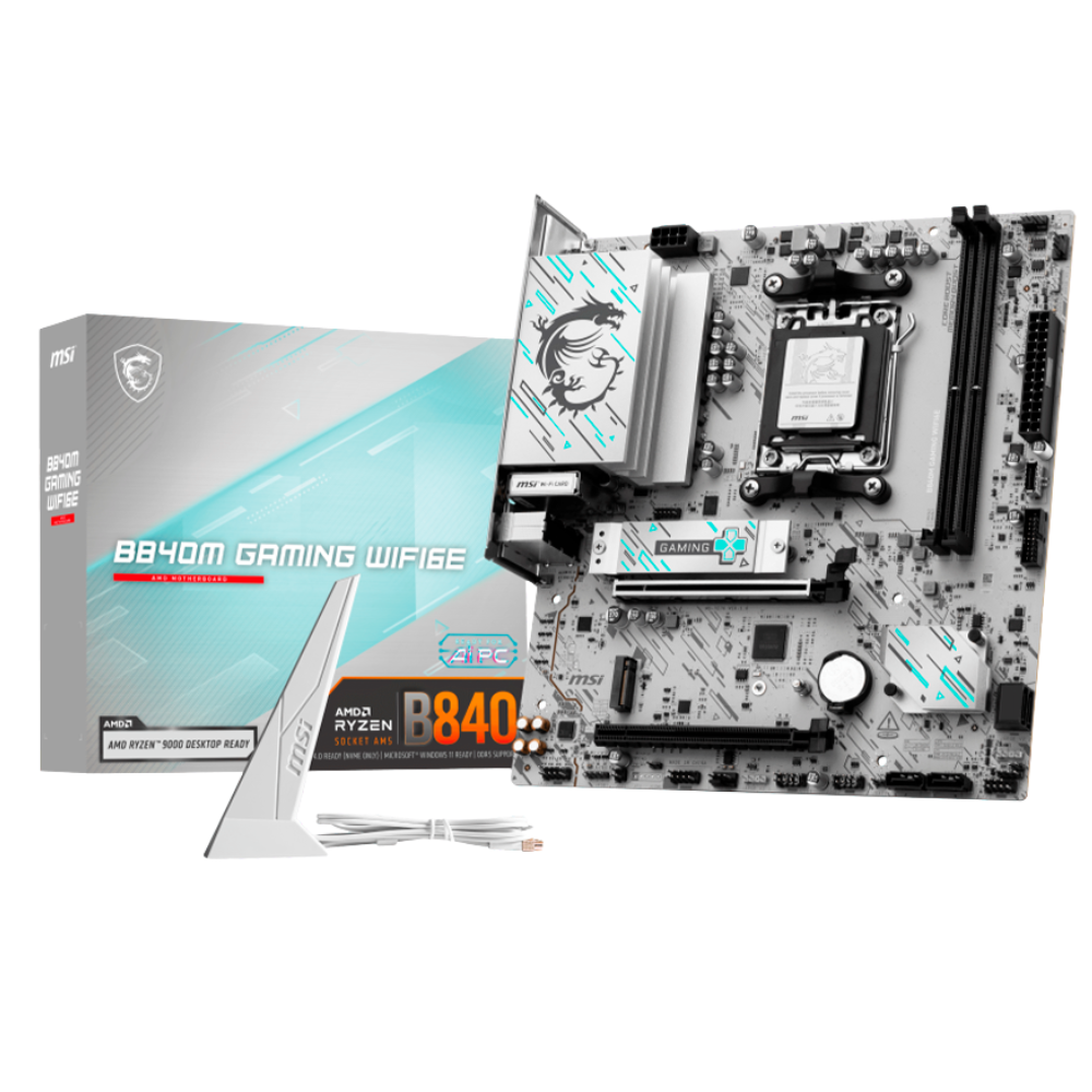 Tarjeta Madre MSI B840M Gaming WIFI6E, AM5