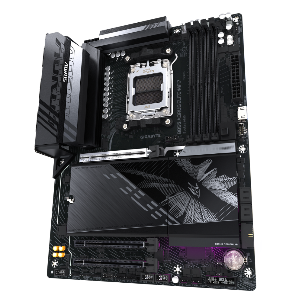 Tarjeta Madre Gigabyte B850 A Elite WF7, Socket AM5, 5200MHz, WiFi, ATX.
