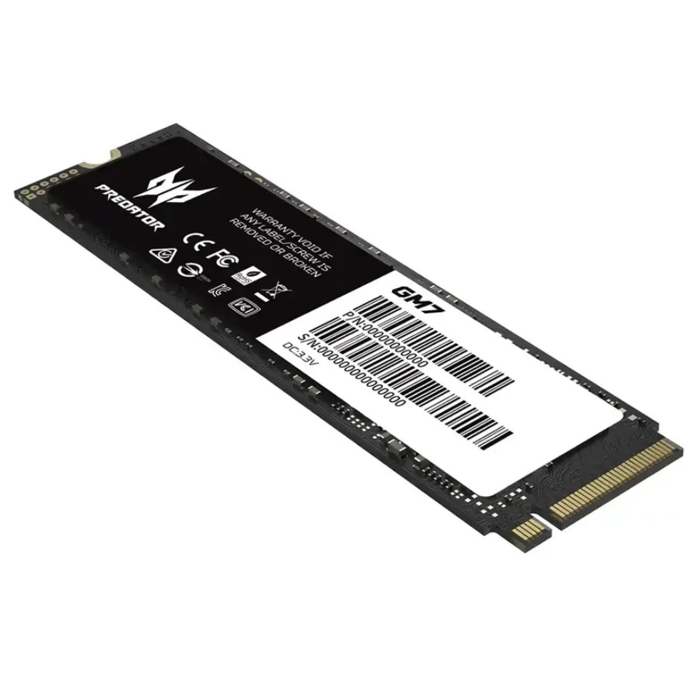 Unidad SSD M.2 Predator 1Tb, Gm7, 7200 Mb/S.